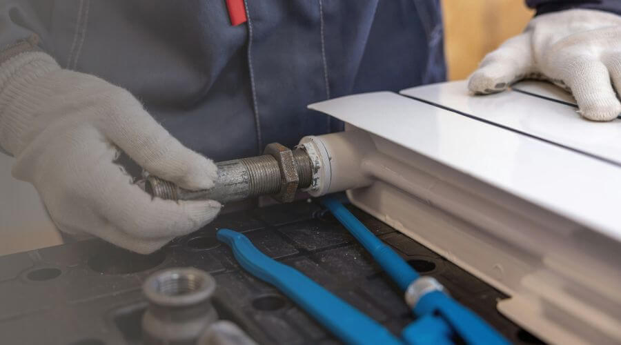 Professional water heater repair services in New Edinburg, AR